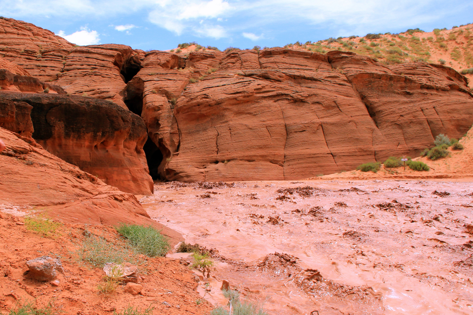 Flash Flood In Upper Antelope Canyon Foto Bild North America United States Arizona Bilder Auf Fotocommunity