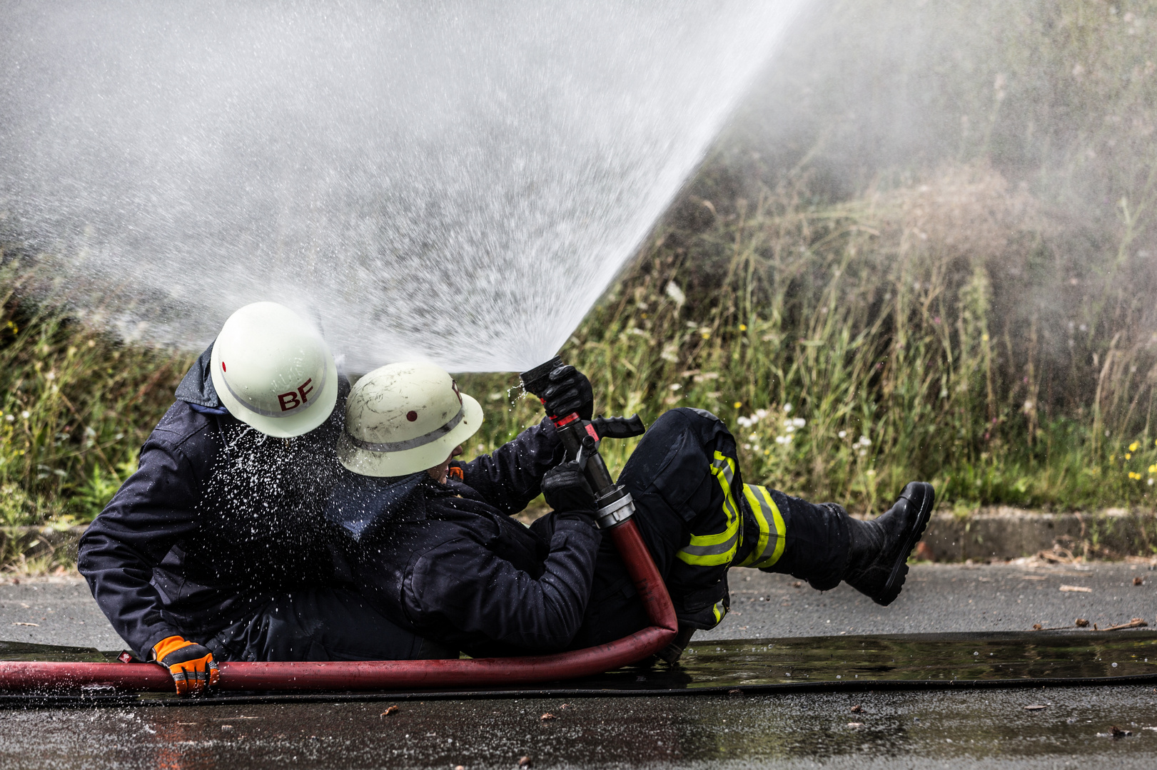 Flash-Over Strahlrohrtraining