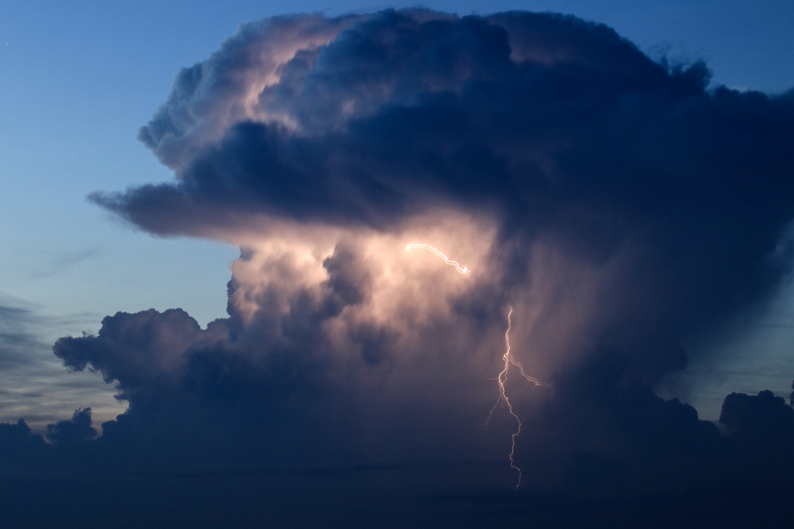 Flashlights in Clouds