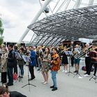 Flashmob auf dem Mariss-Jansons-Platz, München