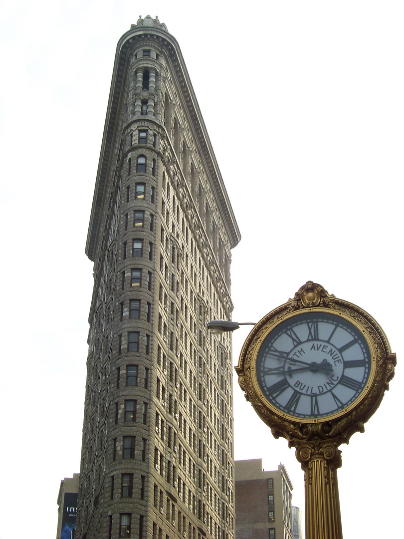 Flat Iron Building in New York City