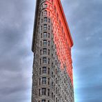 Flat Iron im Rest-Sonnenlicht