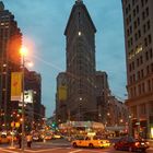 Flatiron at night