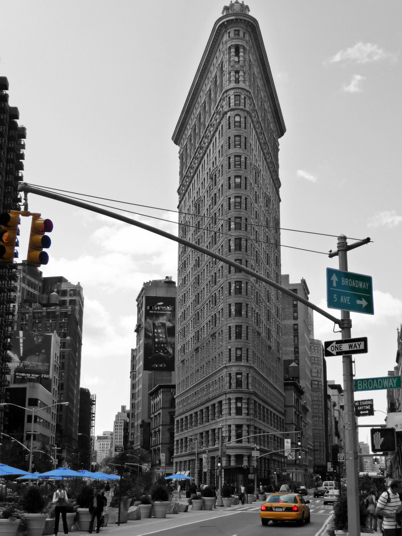 Flatiron Building en demi teinte