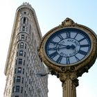 Flatiron Building und Uhr