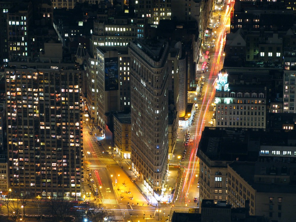 Flatiron Building vom Empire State Building...