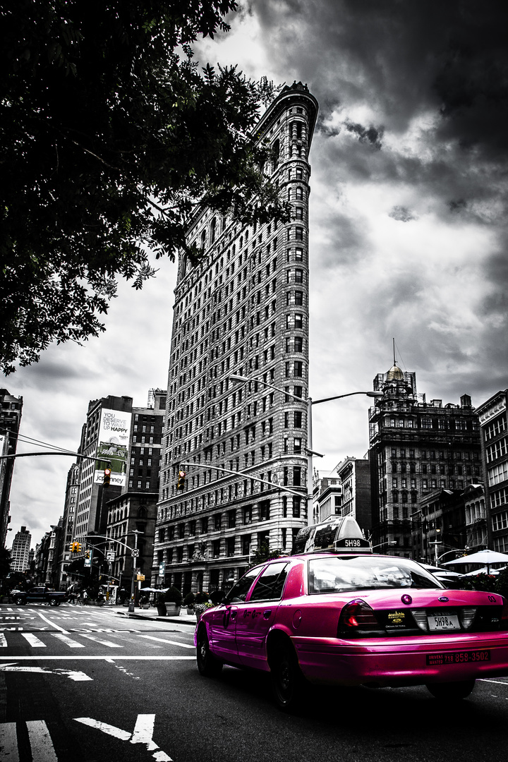 Flatiron pink