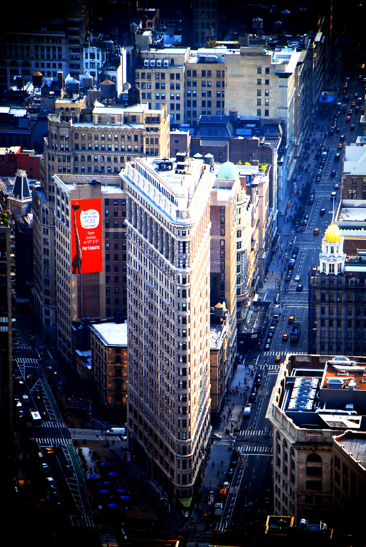 Flatiron vom Empire State Building