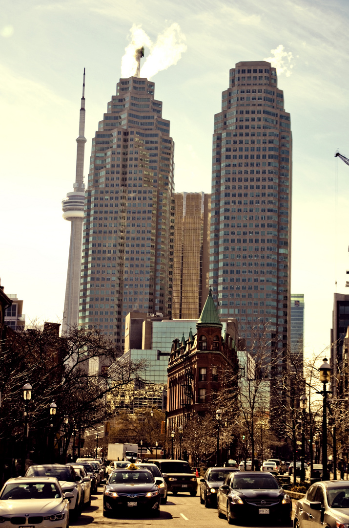 Flatironbuilding at Front Street East, Toronto