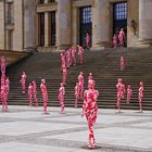 Flatterbandpuppen auf dem Gendarmenmarkt