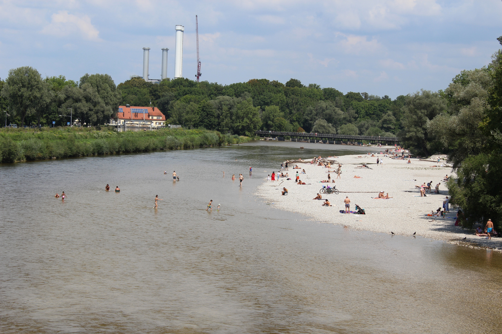 Flaucherstrand in München