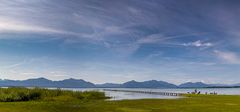 Flaute am Chiemsee (Verwandlung einer Landschaft 1)