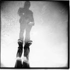 flawed reflection II: Holga Print on PE