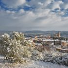 Flayosc, mon village sous la neige hier