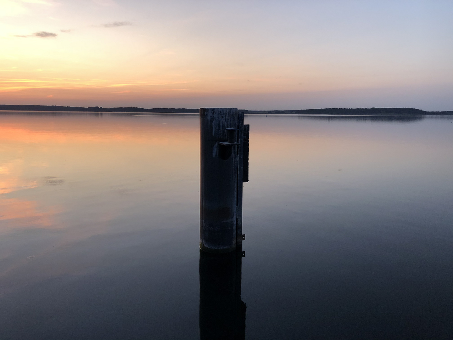 Fleesensee in der Dämmerung 