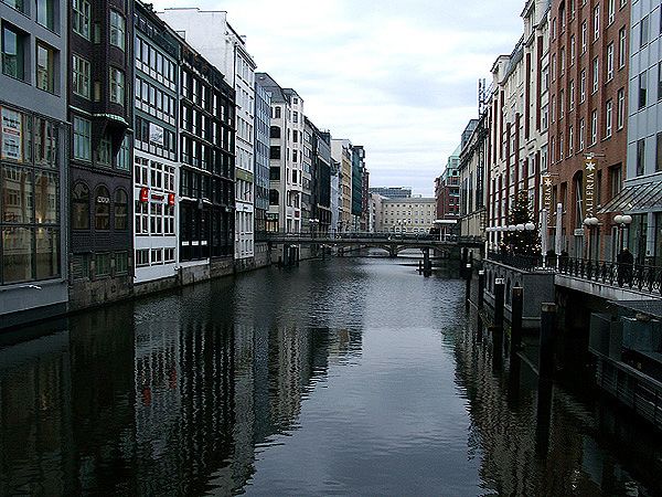 Fleet in der Hamburger Innenstadt