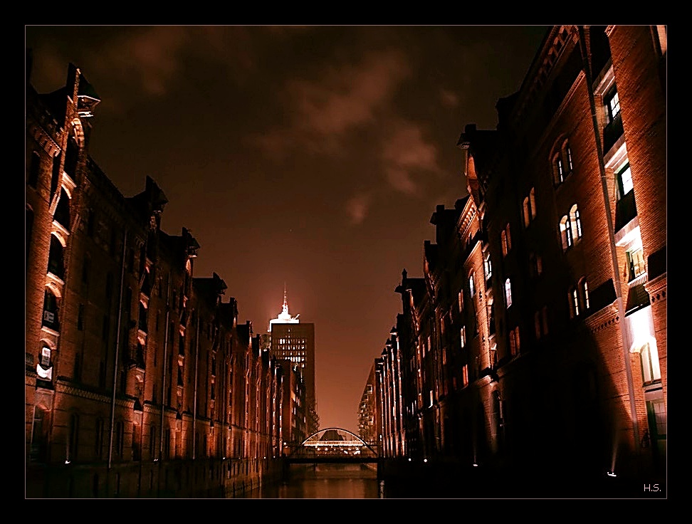 Fleet in der Speicherstadt