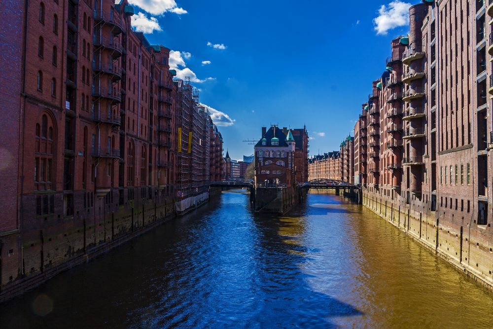 Fleet in der Speicherstadt