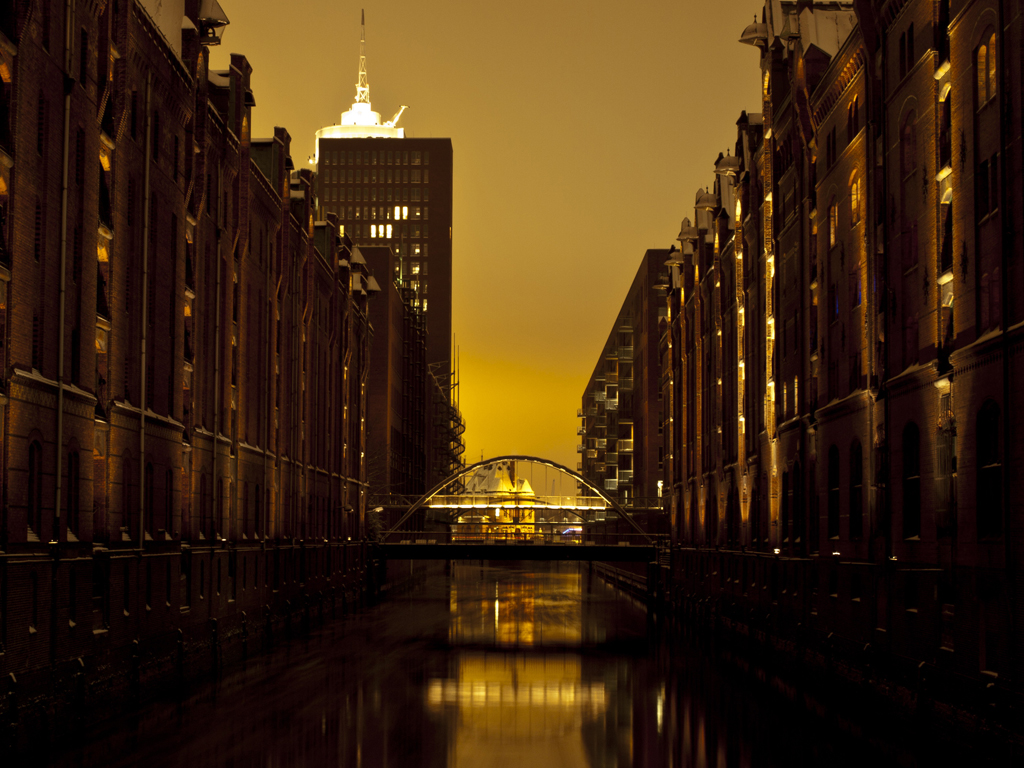 Fleet in der Speicherstadt Hamburg