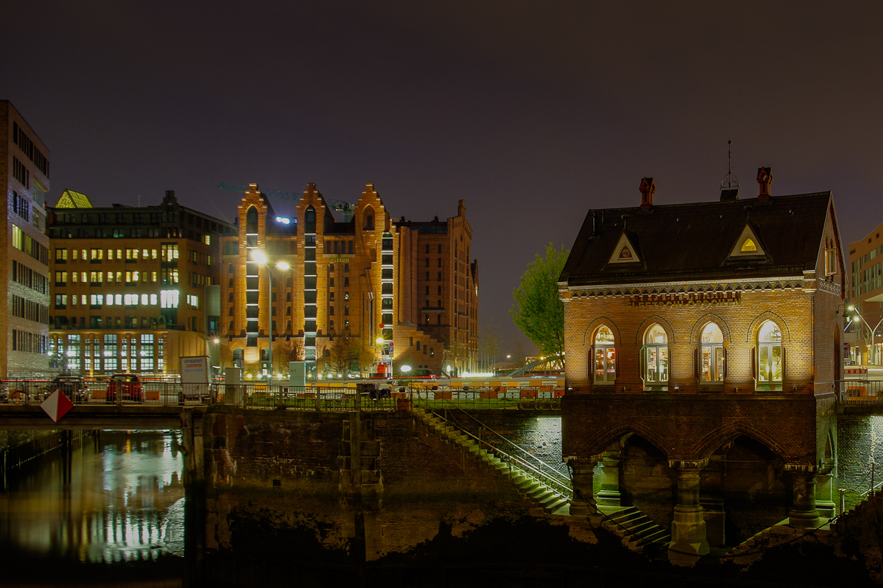 Fleetschlösschen in der Hamburger Speicherstadt