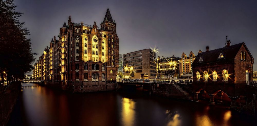 Fleetschlösschen in der Hamburger Speicherstadt