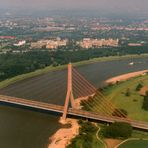 Fleher Brücke bei Düsseldorf (Juni 1996)