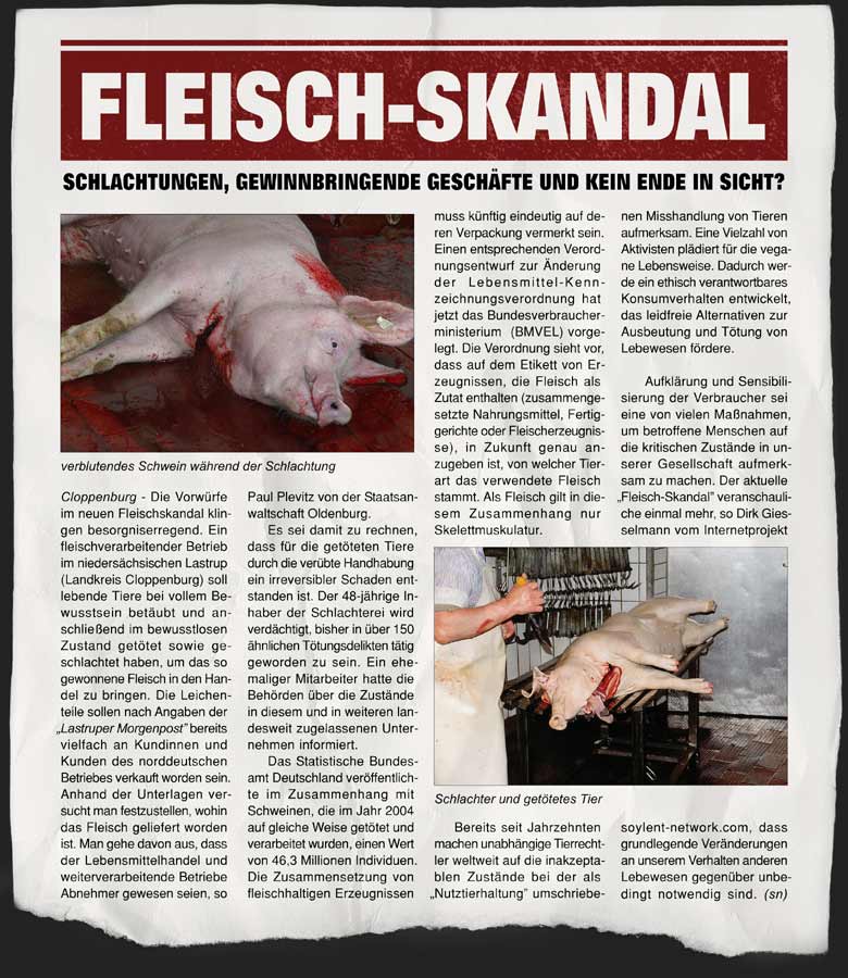 Fleisch - Skandal