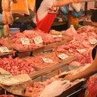 Fleischverkauf auf Thailändisch
