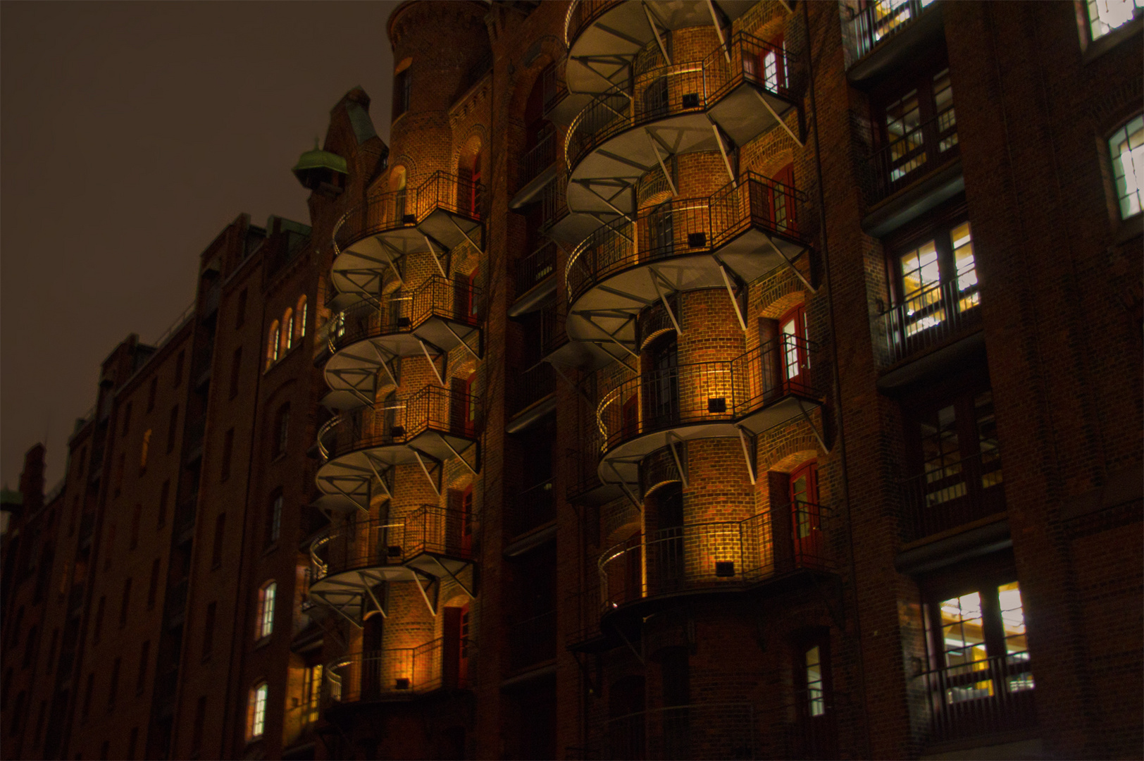 Fleißig in Speicherstadt - Hamburg