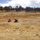 Fleißige Frauen in Bolivien