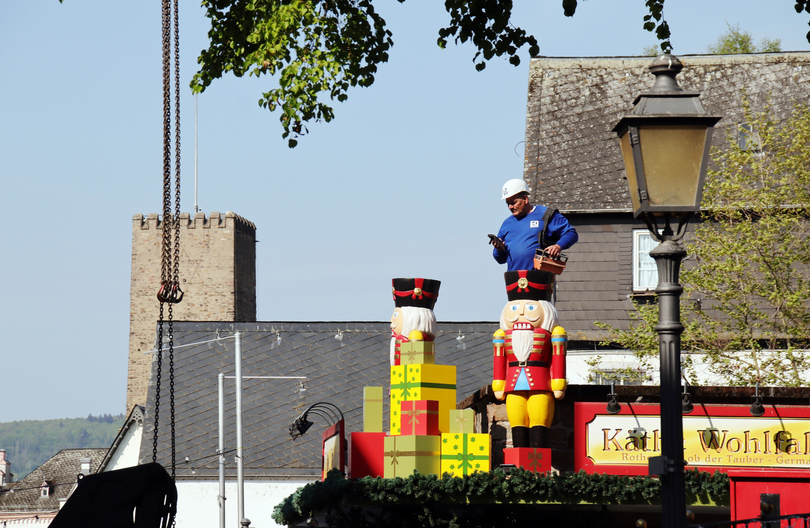 fleißiger Handwerker