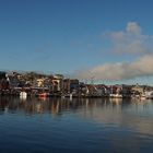 Flensburg am Morgen nach Schneefall