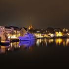Flensburg an der Hafenspitze @ night