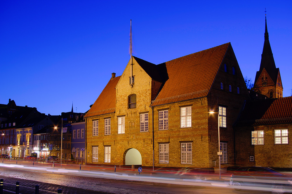 Flensburg bei Nacht - 2