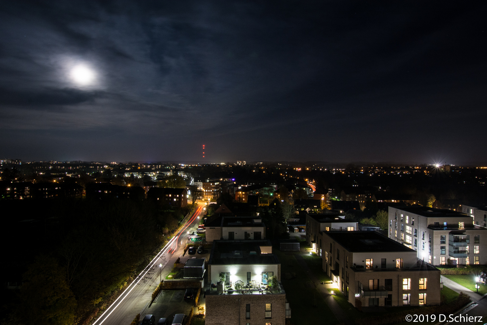 Flensburg bei Nacht