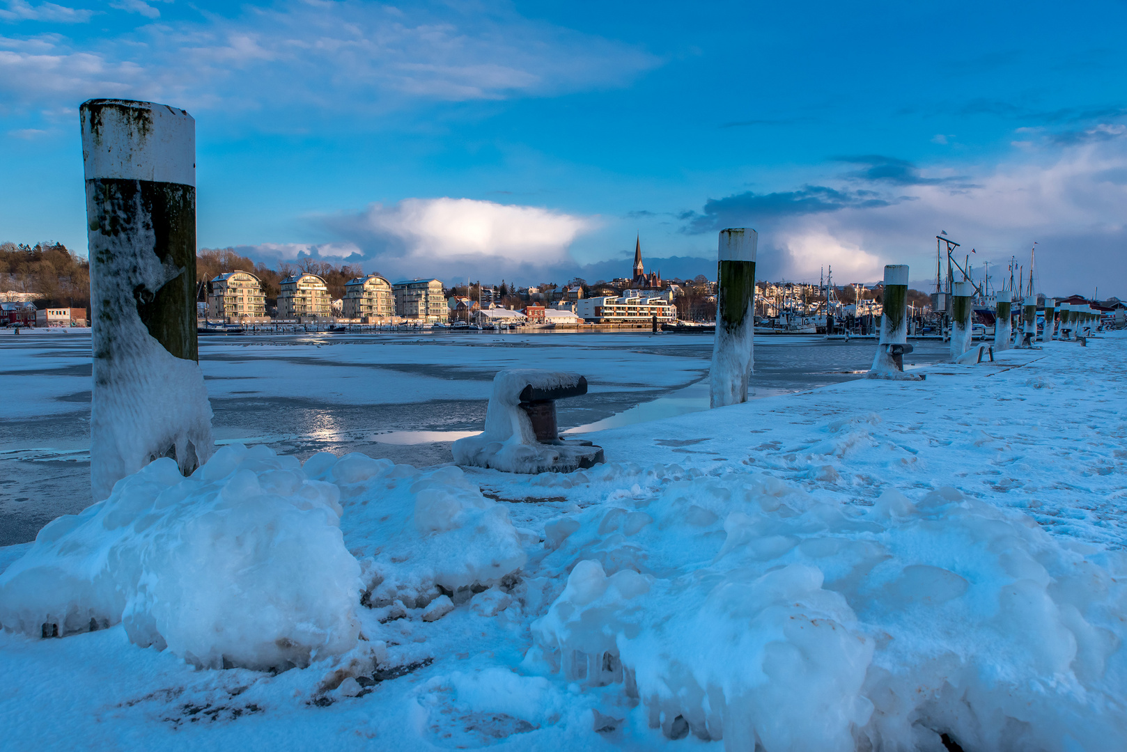 Flensburg eiskalt verpackt