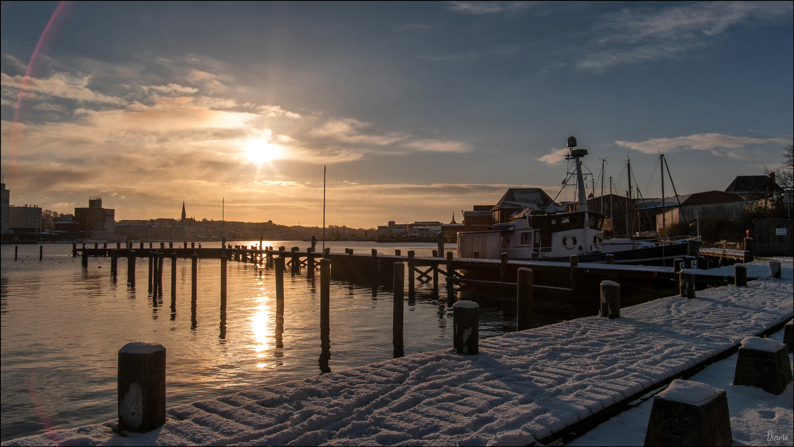 Flensburg-Hafen / Winter 