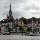 Flensburg im Sommergrau