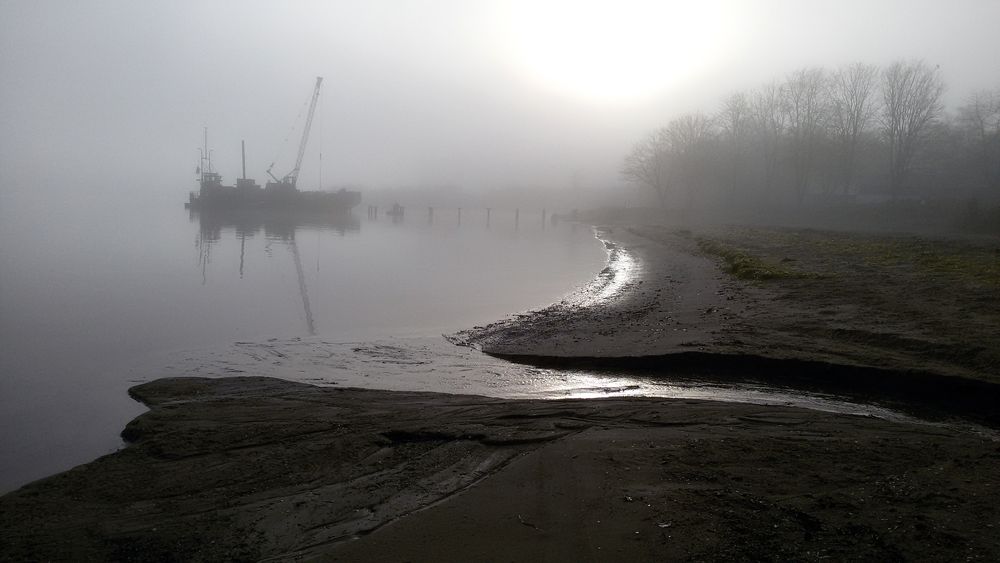 Flensburg Ostseebad im November