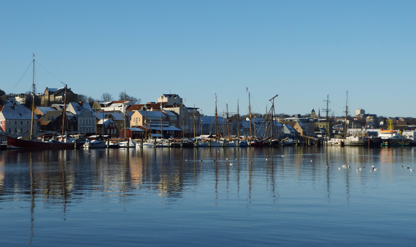 Flensburg Panorama Museumshafen