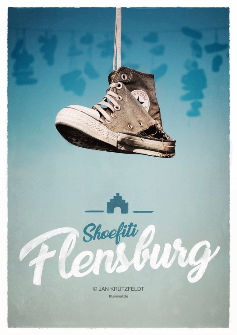 Flensburg Shoefiti