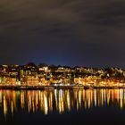 Flensburg - Skyline bei Nacht