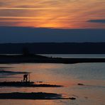 Flensburg (Solitüde) - Arbeit in der Dämmerung