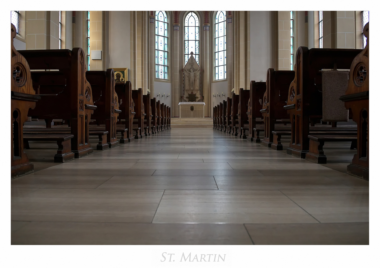 Flensburg " St. Martin, aus meiner Sicht ...."