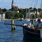 Flensburg und die Aurora von Altona