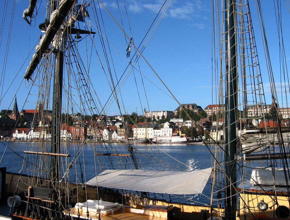 Flensburg von der Ostseite