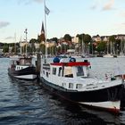 Flensburger Altstadt und Hafen im Frühsommer