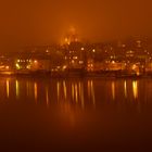 Flensburger Hafen bei Nacht