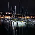 *Flensburger Hafen gestern abend*