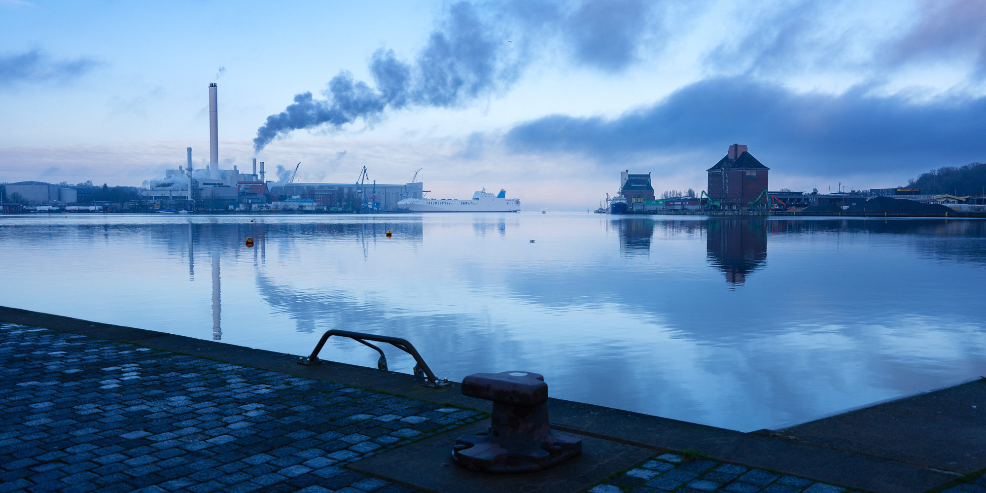 Flensburger Hafen, Januar 2023